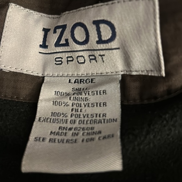 RETRO IZOD SPORT PERFORMANCE SKI SNOWBOARDING COAT SIZE LARGE - Picture 3 of 8